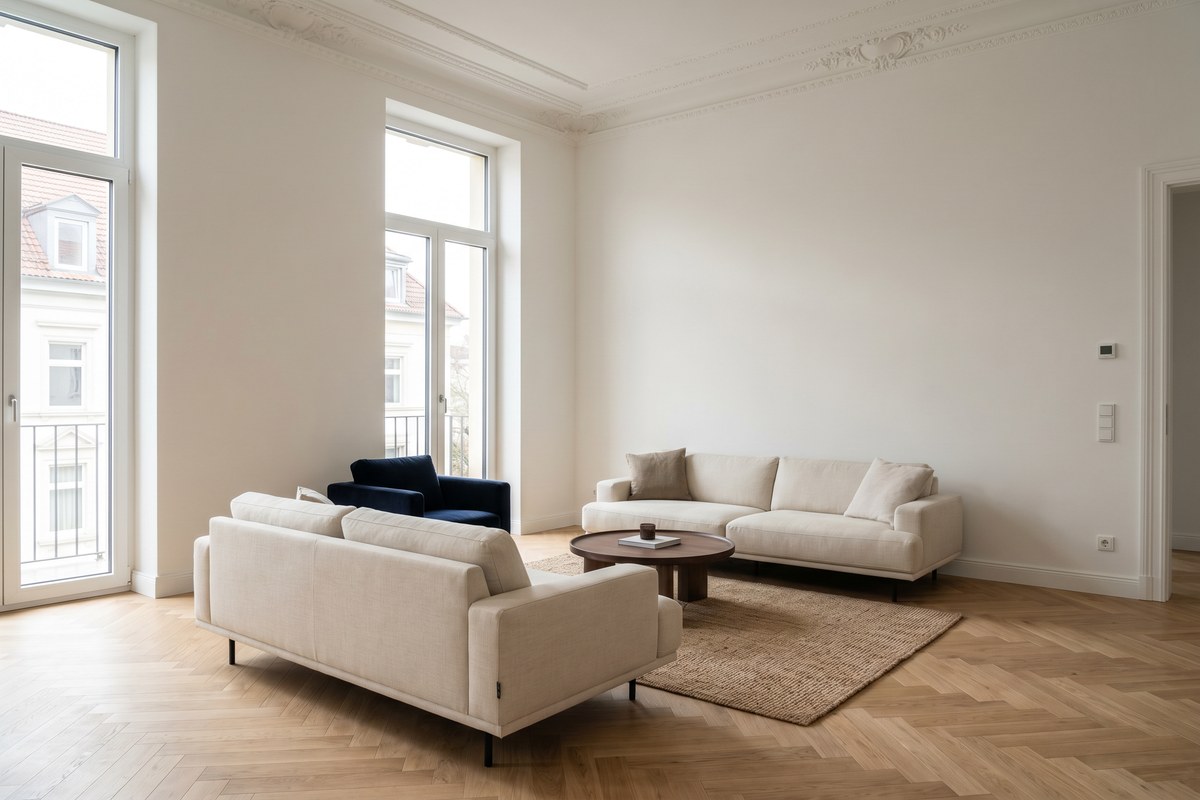 Sanierte Altbau-Etagenwohnung in Stockach nach der Renovierung